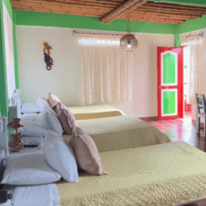 Habitación Triple – EcoHotel Santa Bárbara