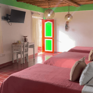 Habitación Cuadruple – EcoHotel Santa Bárbara